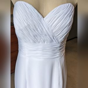 Floor Length Formal Dress Gown Bride Bridesmaid Prom